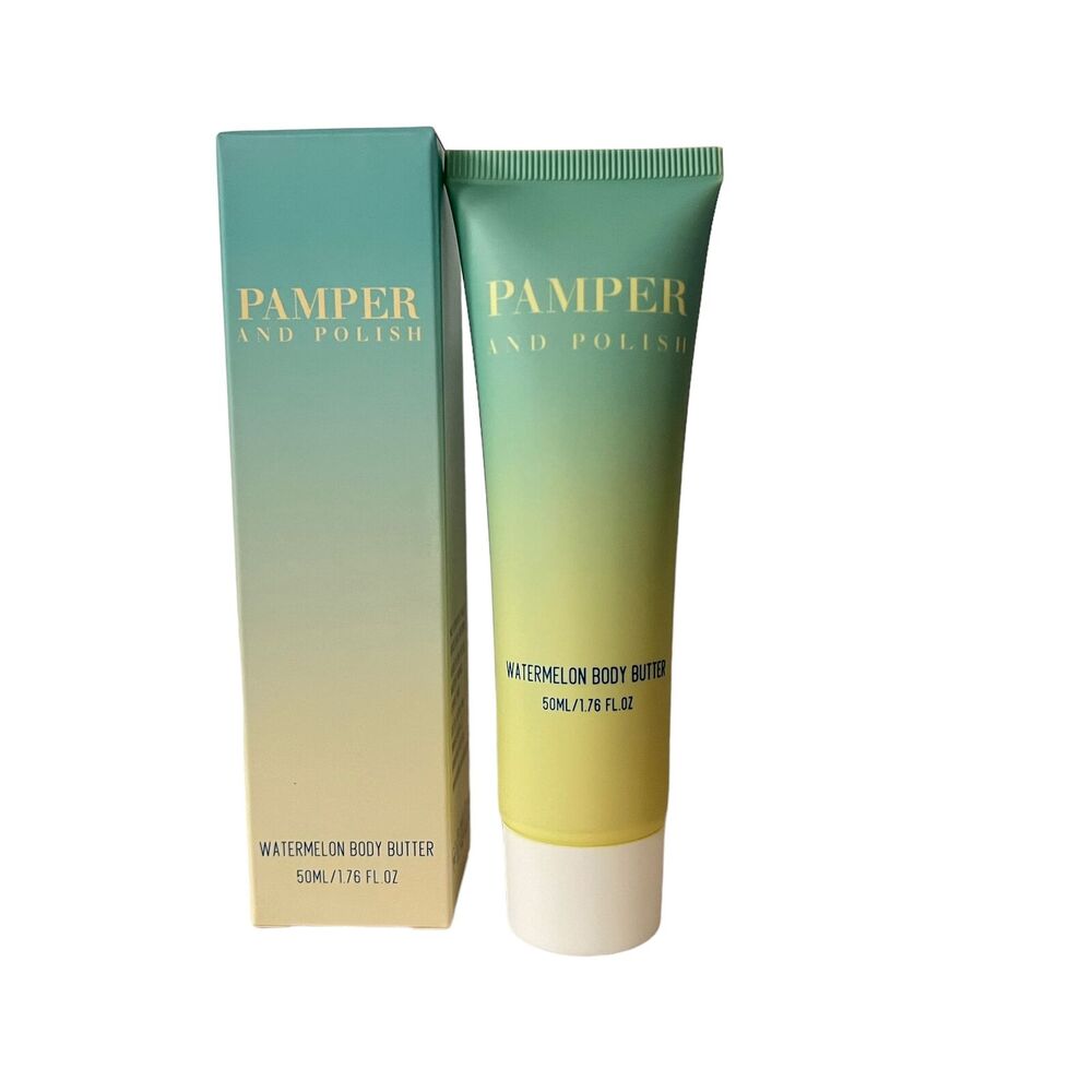 Pamper and Polish Watermelon Body Butter 50ml / 1.76 fl oz